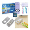 Multi-Functional Wall Mount Toothpaste Squeezer for Bathroom - High Quality New Automatic Toothpaste Dispenser and Tooth Brush Holder - Best Quality Product