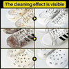 80pcs/Pack Shoe Cleaning Wet Wipes, Sneaker Cleaner, Whitening & Deodorizing, One-Time Cleaning, No Water Needed, Shoe Cleaning Wet Tissues, Sports Shoes Cleaning Agent, Household Supplies