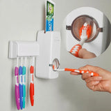 Multi-Functional Wall Mount Toothpaste Squeezer for Bathroom - High Quality New Automatic Toothpaste Dispenser and Tooth Brush Holder - Best Quality Product