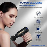 Deep Tissue Massage Gun with Multiple Heads Rechargeable
