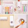 Multi-Functional Wall Mount Toothpaste Squeezer for Bathroom - High Quality New Automatic Toothpaste Dispenser and Tooth Brush Holder - Best Quality Product