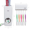 Multi-Functional Wall Mount Toothpaste Squeezer for Bathroom - High Quality New Automatic Toothpaste Dispenser and Tooth Brush Holder - Best Quality Product