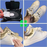 80pcs/Pack Shoe Cleaning Wet Wipes, Sneaker Cleaner, Whitening & Deodorizing, One-Time Cleaning, No Water Needed, Shoe Cleaning Wet Tissues, Sports Shoes Cleaning Agent, Household Supplies