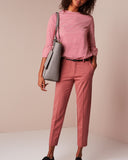 Pantalon van jersey