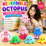 Toynix Reversible Octopus Stuffed Plush Toy Random Color
