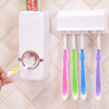 Multi-Functional Wall Mount Toothpaste Squeezer for Bathroom - High Quality New Automatic Toothpaste Dispenser and Tooth Brush Holder - Best Quality Product