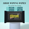 80pcs/Pack Shoe Cleaning Wet Wipes, Sneaker Cleaner, Whitening & Deodorizing, One-Time Cleaning, No Water Needed, Shoe Cleaning Wet Tissues, Sports Shoes Cleaning Agent, Household Supplies