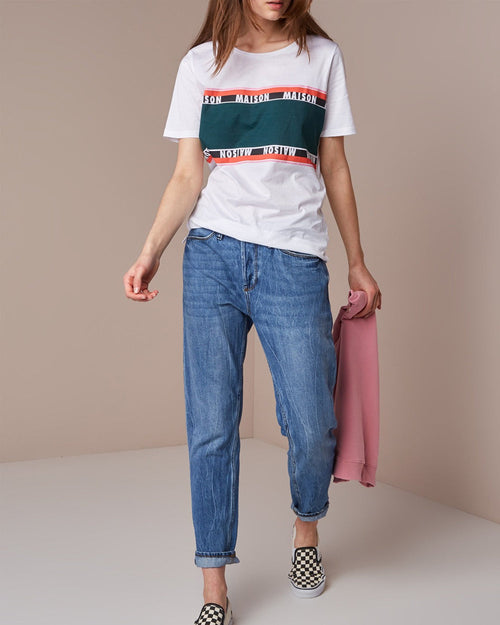 Bennih cropped striped